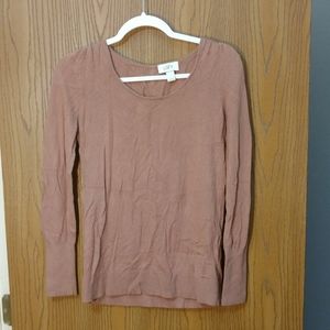 🍓Ann Taylor Loft pink sweater